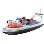 PLAYMOBIL 56Coastal Rescue Boat Playset: Toys