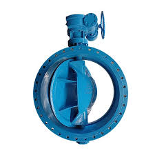 China Flange Connection Double Eccentric Butterfly Valve ...