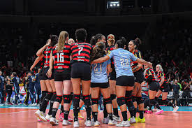 Sesc RJ Flamengo vence Dentil Praia Clube de virada e deixa tudo igual na semifinal da Superliga