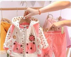 Moda Çocuk Giyim Pastel Renkler resmi