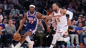 76ers star Joel Embiid reportedly ruled out for Game 2 vs. Knicks with ankle and hip injuries