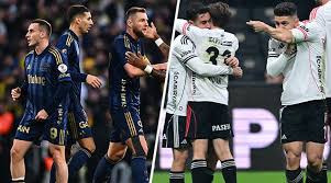 Exciting match between Fenerbahçe and Beşiktaş in Ziraat Türkiye Kupası