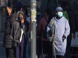 Activan alertas naranja y amarilla por intenso frío para el domingo