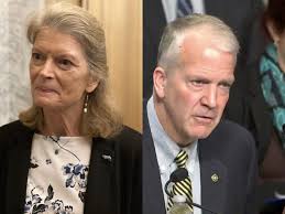 Murkowski asserts Congress’s role in war, diverging from her Alaska colleague