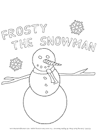 Image result for coloring book snowmen