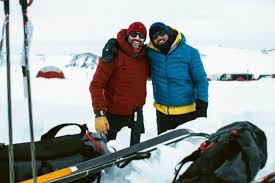 Rich chills out with Hollywood star in South Pole trek