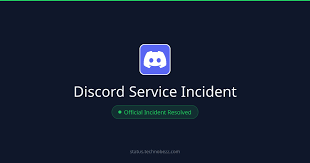 Discord Server Unavailability Incident Resolved