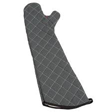 San Jamar 800FG17-BK 17" BestGuard™ Conventional Oven Mitt ...