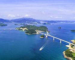 전라남도 여수시 주요 관광지 풍경, AI로 생성