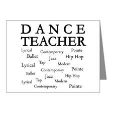 Dancing Thank You Cards | Dancing Note Cards - CafePress via Relatably.com