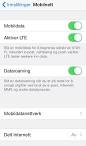 One Call Oppsett MMS og mobildata p i med iOS 6