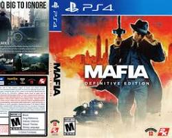 Mafia Definitive Edition PS4 cover art resmi