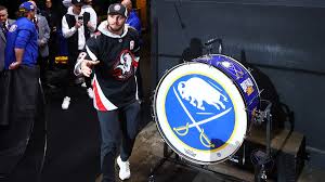 Josh Allen annihilates a beer to fire up the Sabres crowd | OutKick