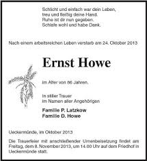 Ernst Howe | Nordkurier Anzeigen