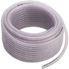 Clear Pvc Braided Hose 3/8X2.0Mmx50m Ah-Pvc-382M