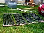 Solar hot water panels diy