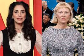 Sarah Silverman and Pamela Anderson