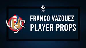 Franco Vazquez vs. AS Roma – Player props & odds to score a goal on November 23