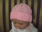 Como hacer gorros de bebe