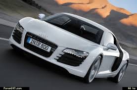 Résultat de recherche d'images pour "audi r8 blanche fond ecran"