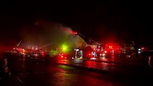 Crews fight fire at Byron Center Bible Church