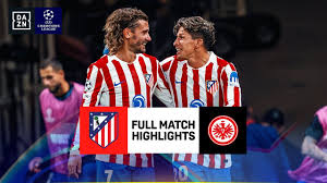 Julián Álvarez and Giuliano Simeone score for Atletico Madrid in 5-1 win vs. Eintracht Frankfurt