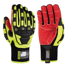 Skytec Torq F Red Impact-Resistant Gloves | Mstore