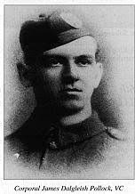 Victoria Cross winner Corporal james Dalgleish Pollock of the 5th Camerons at Loos, 27th September 1915 - VC_Cpl_D_Pollock