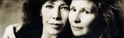 Lily Tomlin with Jane Wagner, her partner whom she met in 1971. Photo by Norman Seeff, courtesy Lily Tomlin. - LilyJane-1024x319