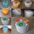 Fabriquer un pouf DIY, faites le plein de tutos et d inspirations - Yearn