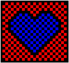 Résultat de recherche d'images pour "coeur effet d'optique"