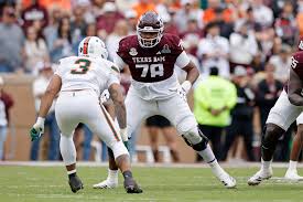 Patriots draft Dametrious Crownover, OT, Texas A&M with the 196th pick in Round 6