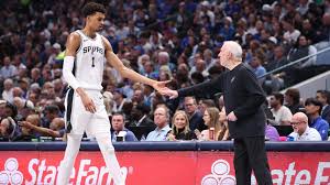 Gregg Popovich, Victor Wembanyama's Conversation Ahead of West Finals Game 3 Shown in Trending Video