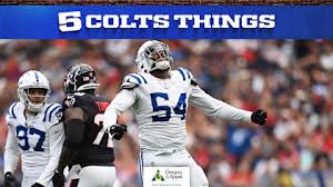 5 Colts Things: Inside Anthony Richardson's interception, Bernhard Raimann 
in concussion protocol, defense gets creative and creates havoc in Week 8 
loss to Texans