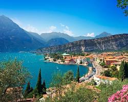 Imagem do Lago de Garda