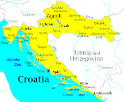 Croatia map