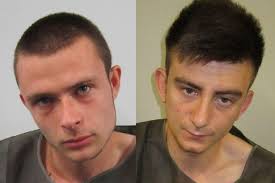 Karl Yeates and Ryan Yeates. Brothers who attacked their sibling, stole his car and led police on a high-speed joy ride through Surrey have been jailed. - yeatesbrothers