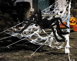 Halloween Spider Web Decorations