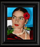 FRIDA KAHLO Day Of The Dead LA ROSA ROJA Digital Oil Painting ... - product-original-199906-83452-1377641862-62bb88bd0d56f60d4cb0b8ad5467fa30