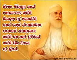 Guru Nanak Dev Quotations - Memorymuseum.net via Relatably.com