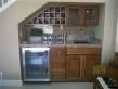 Wet bar under stairs