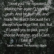 The Assassin&#39;s Blade | Throne Of Glass, Quote and Glasses via Relatably.com