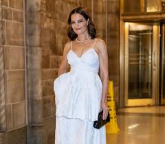 Katie Holmes Embraces Peplum Comeback at American Ballet Theatre Spring Gala