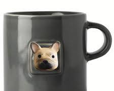 various Japanesestyle dog mugsの画像