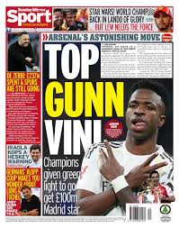Football gossip: Vinicius Jr, Alvarez, Romero, Diomande, Kone, Fernandes