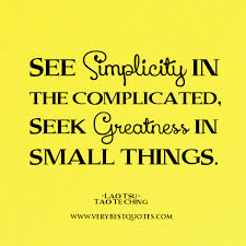 Seek greatness in small things - Inspirational Quotes about Life ... via Relatably.com