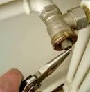 Robinet radiateur thermostatique