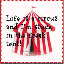 Circus Quotes, Famous Quotes and Sayings about Circus | Quoteswave via Relatably.com