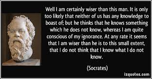 Socrates Quotes On Ignorance. QuotesGram via Relatably.com