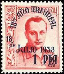 Briefmarkenkatalog : Briefmarke ‹ Jose <b>Antonio Primo</b> de Rivera - Jose-Antonio-Primo-de-Rivera